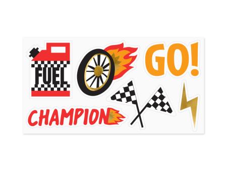 Car Racing Sticker